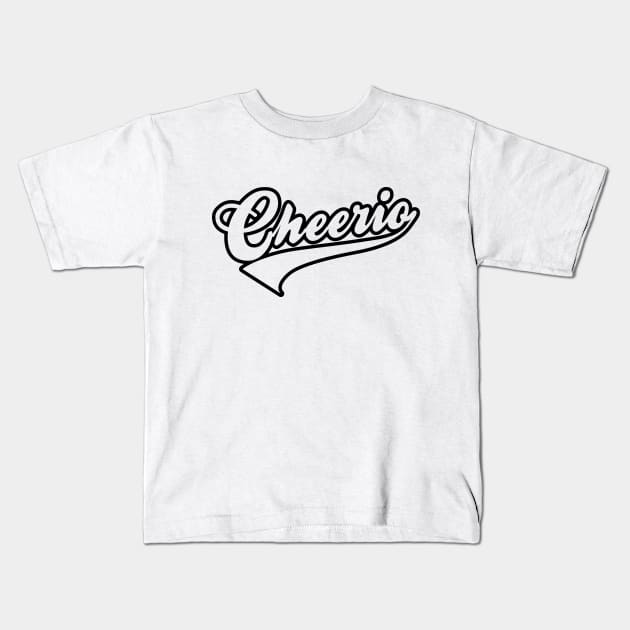 Cheerio Kids T-Shirt by tinybiscuits